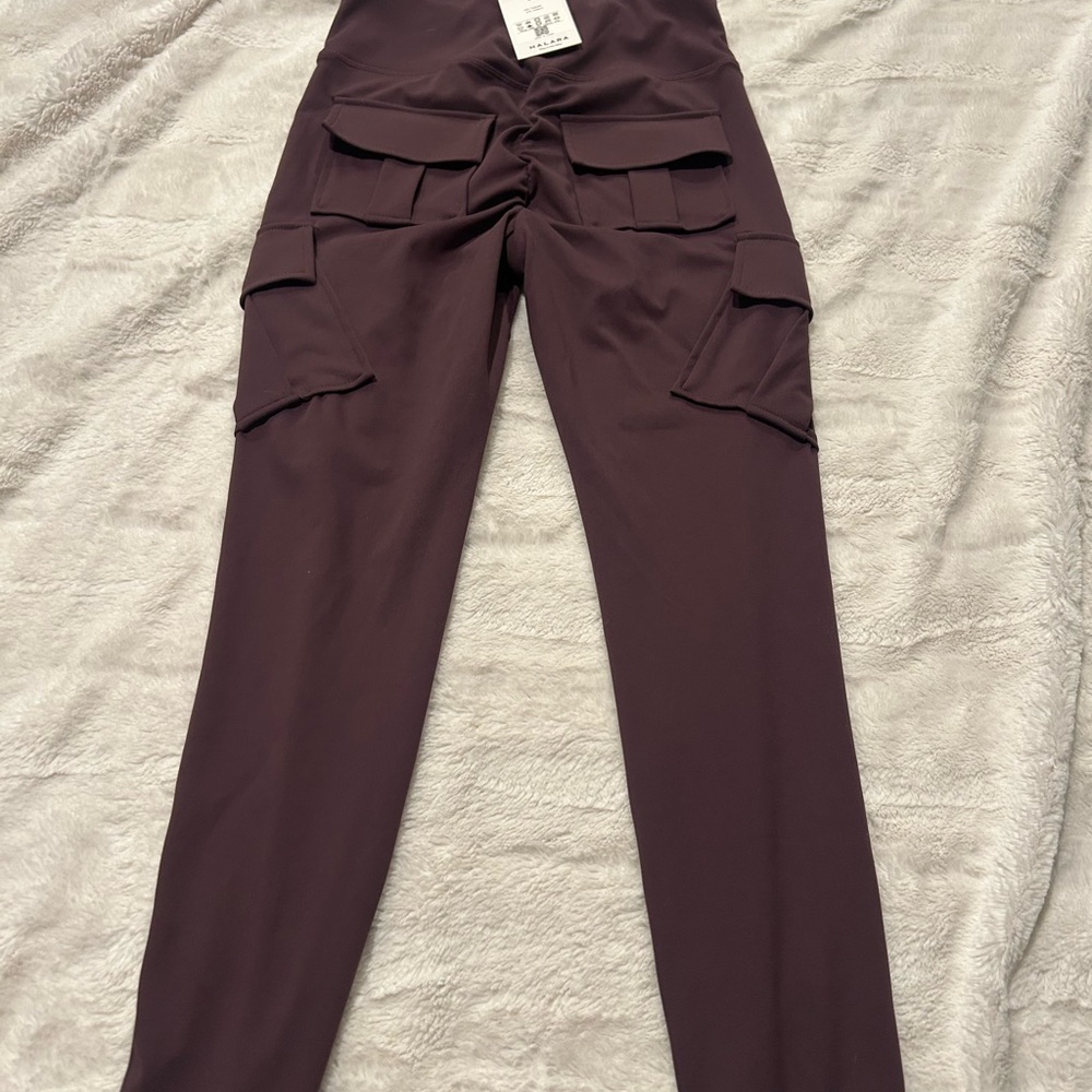 HALARA Purple Cargo Leggings - Picture 3 of 5